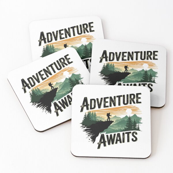 Item preview, Adventure Awaits Travel Enthusiast Apparel designed and sold by Designer-Haven.
