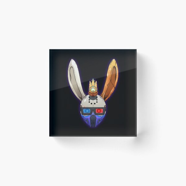 Item preview, Futuristic 3D Masked Rabbit designed and sold by SephGrave.
