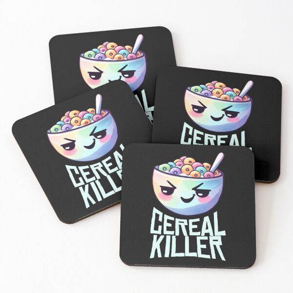 Item preview, Cereal Killer Breakfast Pun designed and sold by Nostalgia Busters.