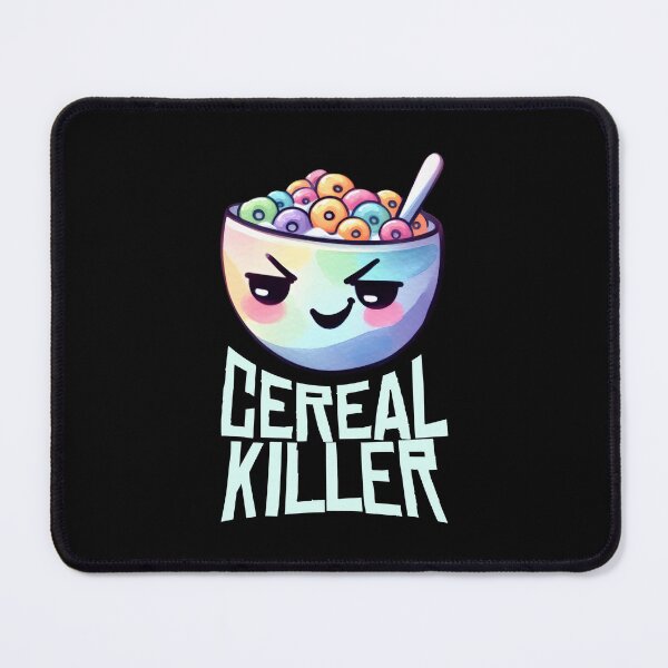 Item preview, Cereal Killer Breakfast Pun designed and sold by Nostalgia Busters.