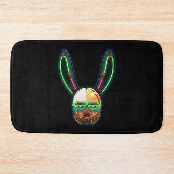 Item preview, Raving Futuristic 3D Masked Rabbit designed and sold by SephGrave.