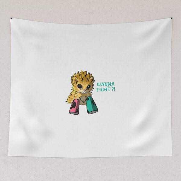 Item preview, Angry Tater Tot Cat : Wanna Fight ?! designed and sold by colestyle.