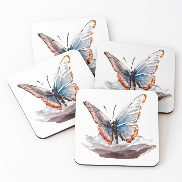 Item preview, glass butterfly designed and sold by LauraGCastro.