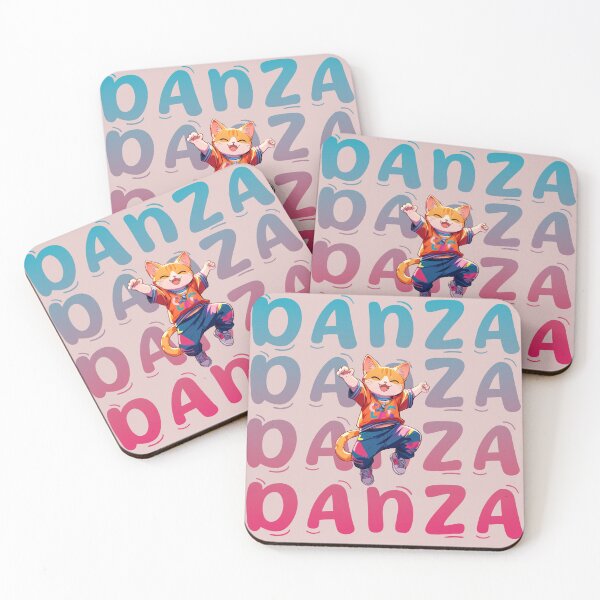 Item preview, DANCE street cat illustration positive cute vibes. designed and sold by La Loca.