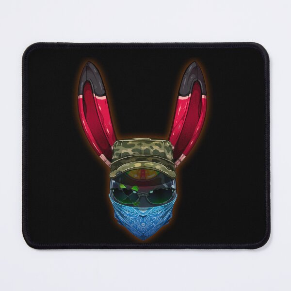 Item preview, Futuristic Masked Rabbit designed and sold by SephGrave.