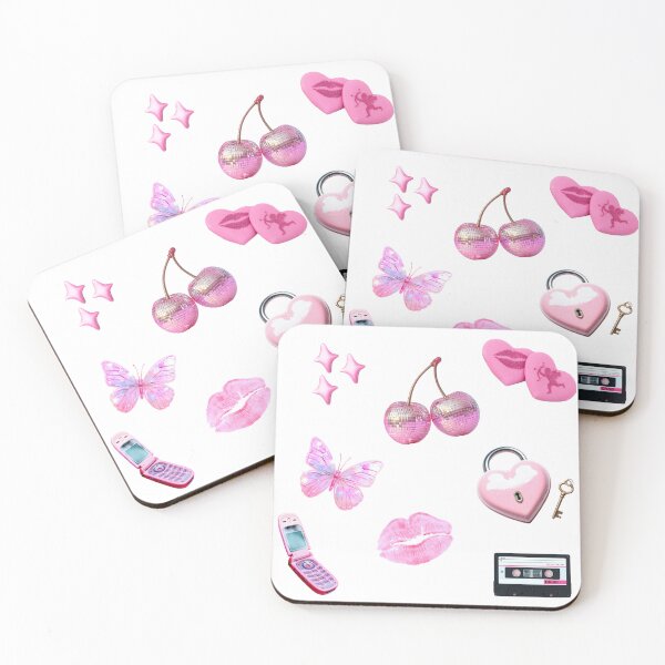 Item preview, Pink Y2K Sticker Pack designed and sold by alykalydaly.