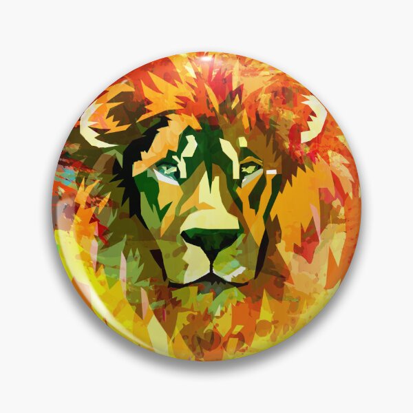 Item preview, Retro lion head in spray vintage style designed and sold by navarraspain.