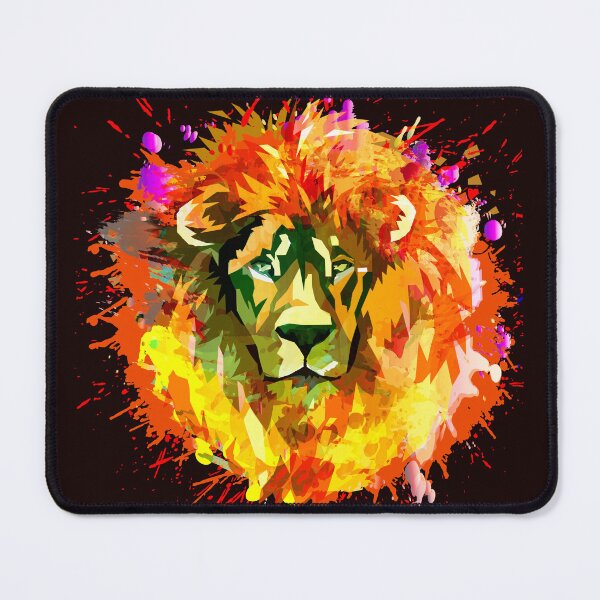 Item preview, Retro lion head in spray vintage style designed and sold by navarraspain.