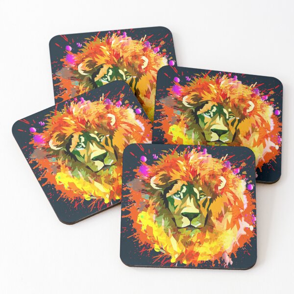 Item preview, Retro lion head in spray vintage style designed and sold by navarraspain.