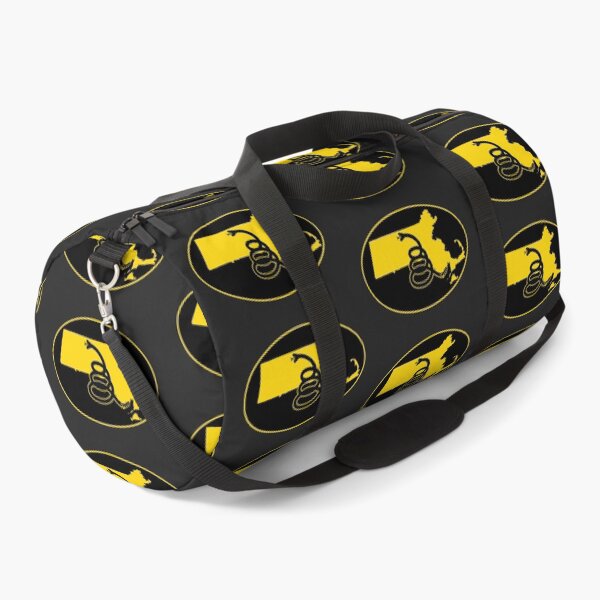 Item preview, MASSACHUSETTS - Freedom Is The Superpower - Modern Gadsden Snake Flag - Dont Tread On Me design designed and sold by pelagio.