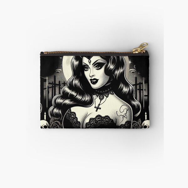 Item preview, Goth Devil Woman designed and sold by PulpVintage.