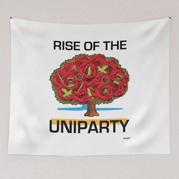 Item preview, Rise of the Uniparty (2024) designed and sold by CussRoberts.