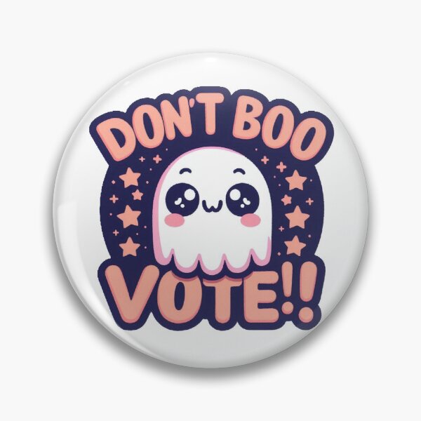 Item preview, Don't Boo Vote designed and sold by Spike The Punch Design Co..