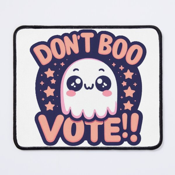Item preview, Don't Boo Vote designed and sold by Spike The Punch Design Co..