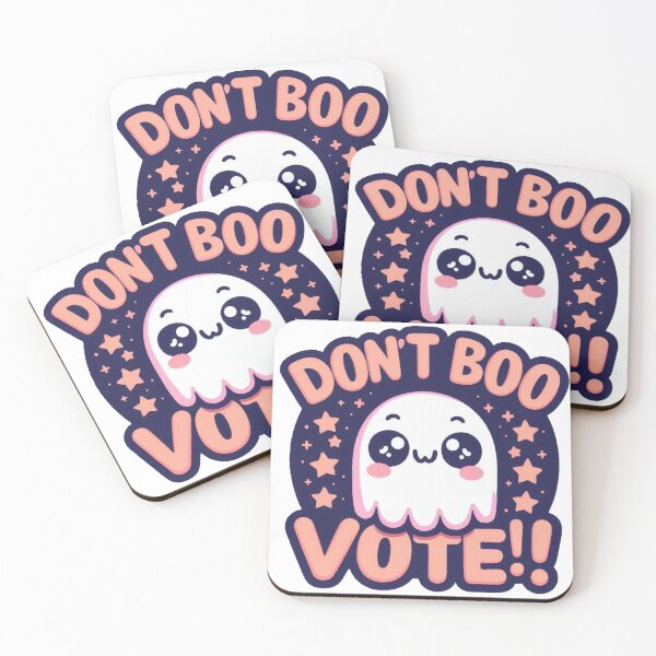 Item preview, Don't Boo Vote designed and sold by Spike The Punch Design Co..