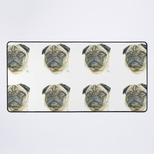 Item preview, The adorable pug designed and sold by AquarelJanine.