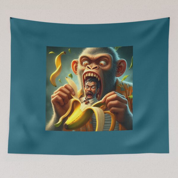 Item preview, Hungry Monkey designed and sold by Halifaxartguy.