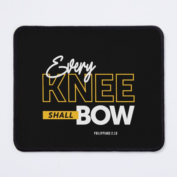 Item preview, Every Knee Shall Bow - Philippians 2:10 Christian Quote designed and sold by cidolopez.