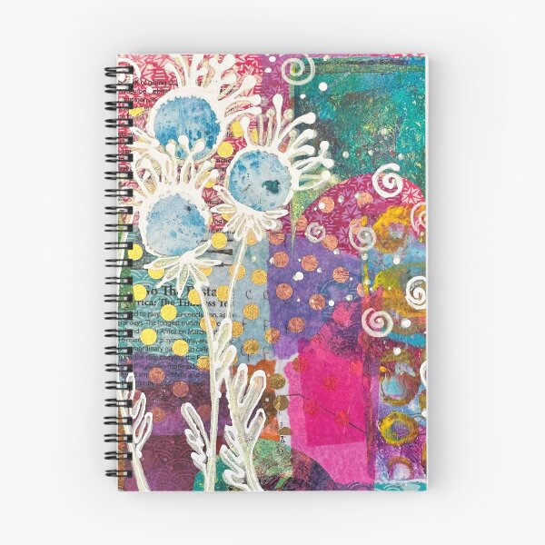 Item preview, Colorful Life II Blue Magenta Collage designed and sold by Sherifoxmosaics.