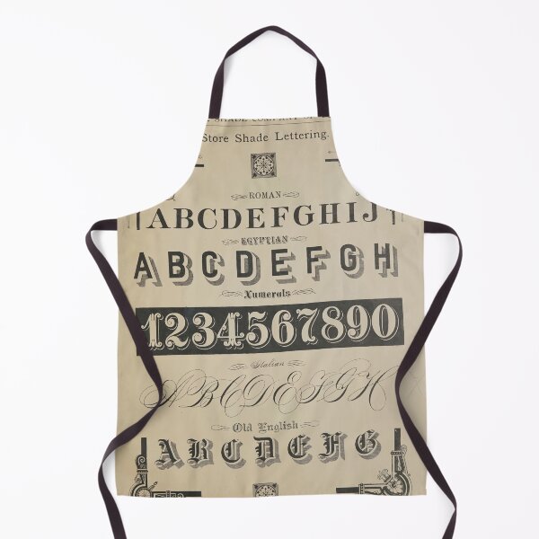 Item preview, 1893 Store Shade Lettering. The MacFarlane Shade Company of Toronto designed and sold by WorldLily.