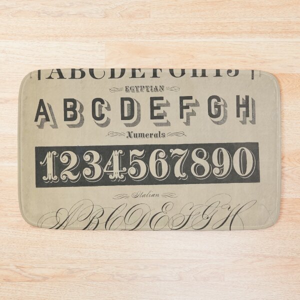 Item preview, 1893 Store Shade Lettering. The MacFarlane Shade Company of Toronto designed and sold by WorldLily.