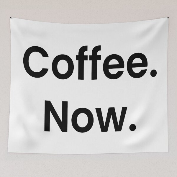 Item preview, Coffee Now designed and sold by DanaAndTheBooks.