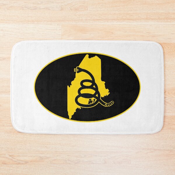 Item preview, MAINE - Freedom Is The Superpower - Modern Gadsden Snake Flag - Dont Tread On Me design designed and sold by pelagio.