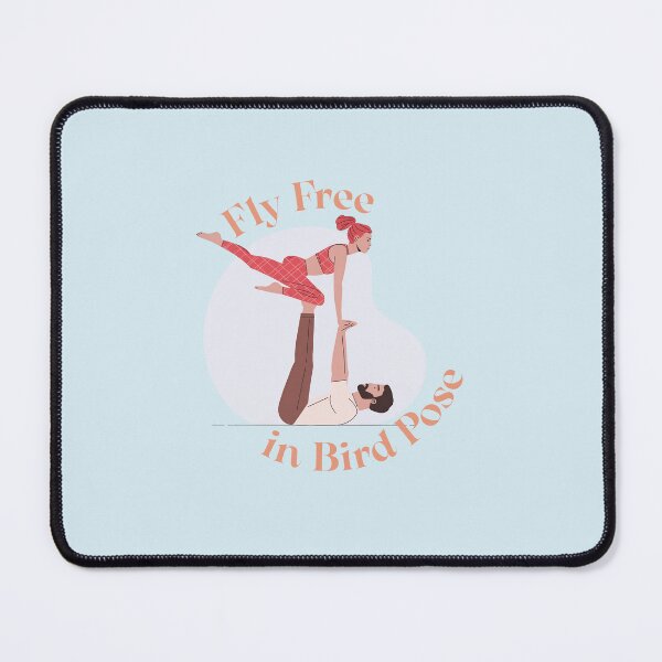 Item preview, Fly Free In Bird Pose - Acro Yoga - Bird Pose designed and sold by The High Hippo.