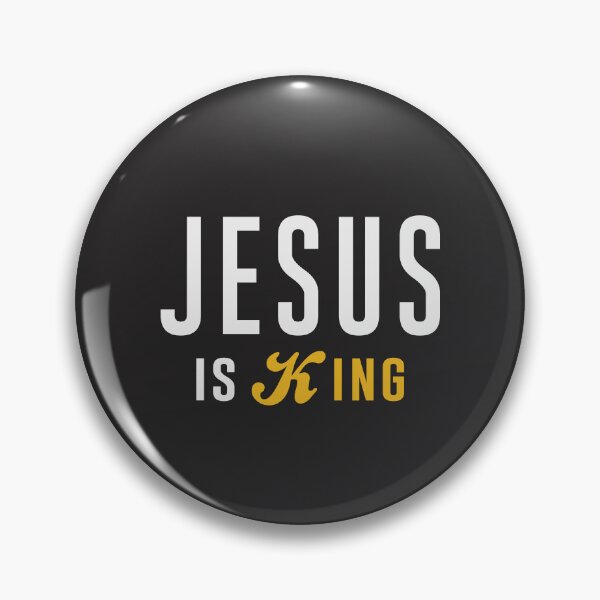 Item preview, Jesus Is King Christian Quote designed and sold by cidolopez.