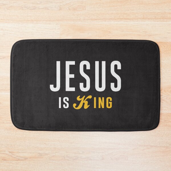 Item preview, Jesus Is King Christian Quote designed and sold by cidolopez.