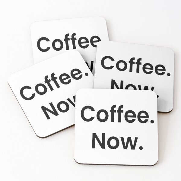 Item preview, Coffee Now designed and sold by DanaAndTheBooks.