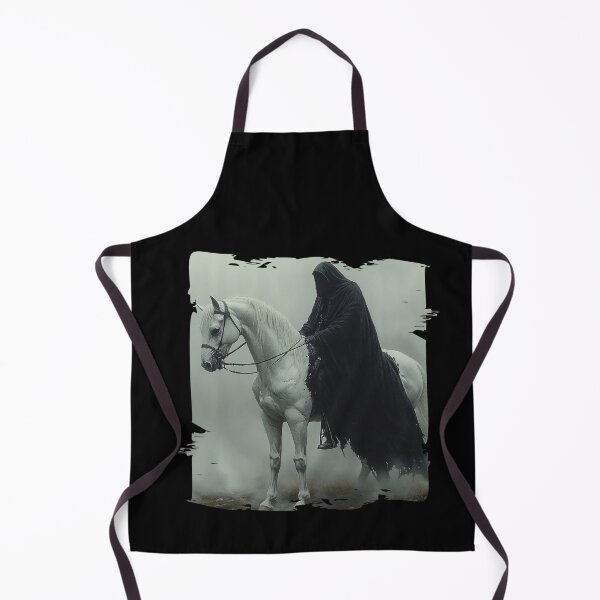 Item preview, Black Death on a White Horse Illustration designed and sold by Hungry-Murphy.