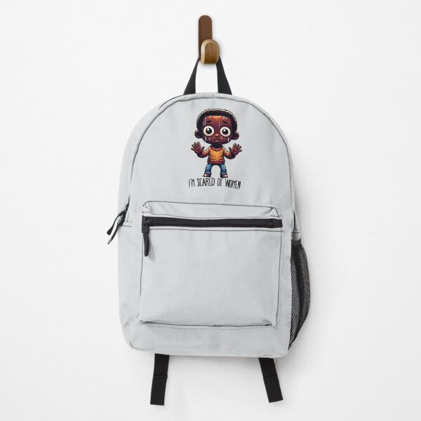 Item preview, Im Scared Of Women Dark Skinned Boy designed and sold by BassHeadMomma.
