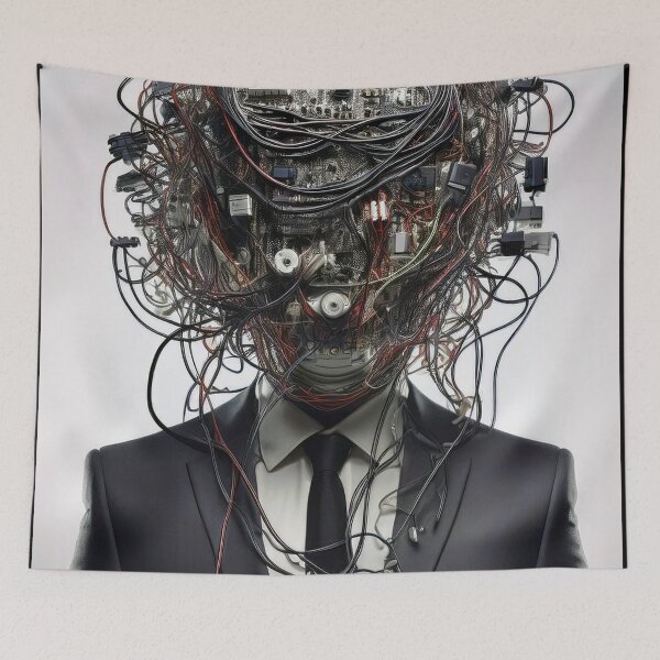 Item preview, Tech-Head: The Wired Mind of Modern Business designed and sold by drawbey.
