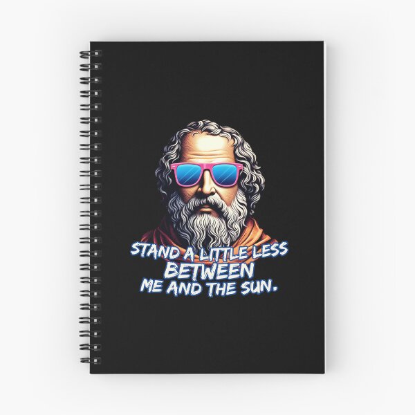 Item preview, Cool Diogenes Quote designed and sold by Nostalgia Busters.