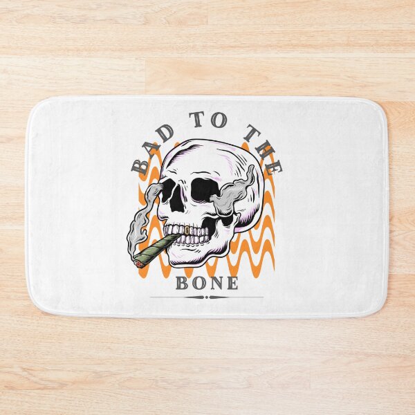 Item preview, Skull Smoking Cigar Bad to the Bone designed and sold by BWAYZ.