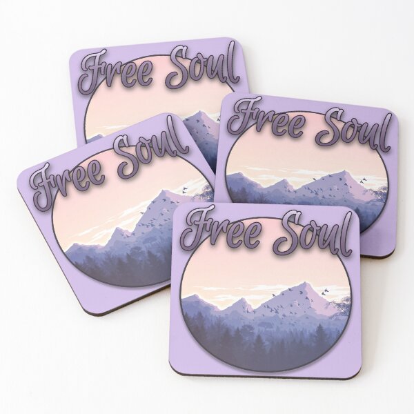 Item preview, Free soul with mountains designed and sold by Topmel.