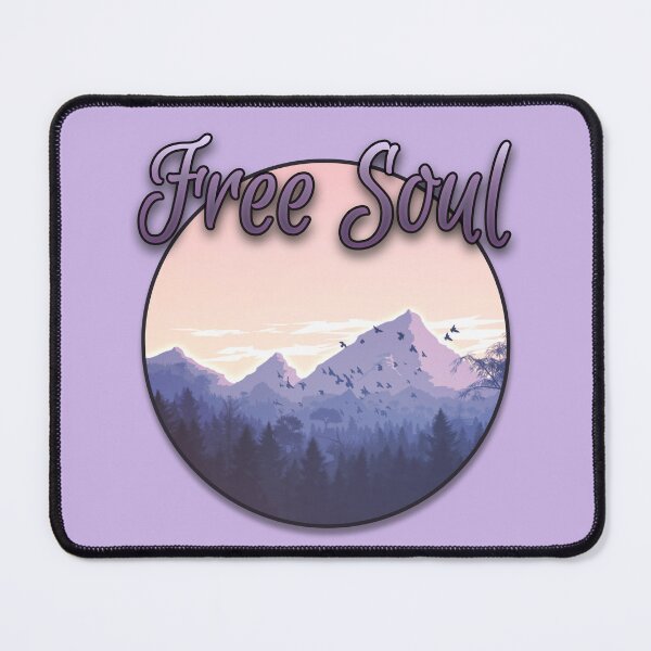 Item preview, Free soul with mountains designed and sold by Topmel.