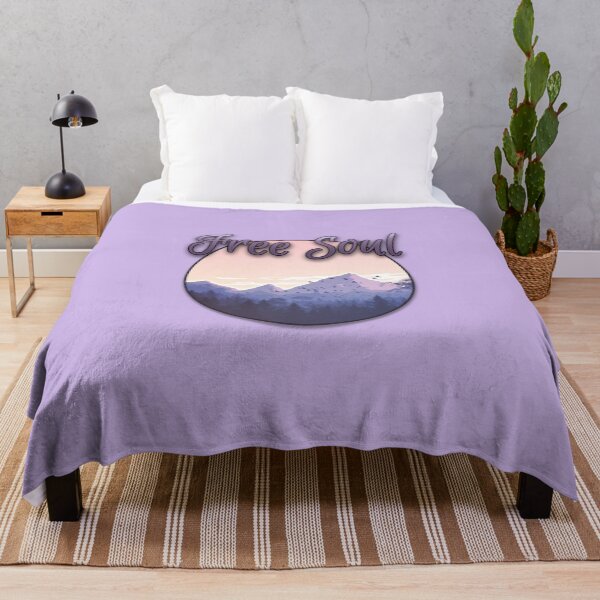 Item preview, Free soul with mountains designed and sold by Topmel.
