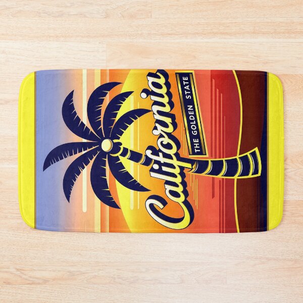 Item preview, California The Golden State Travel Quote designed and sold by TheArtOfPat.