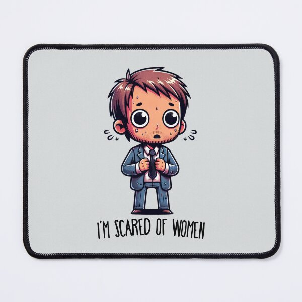 Item preview, Im Scared Of Women Light Skinned Boy designed and sold by BassHeadMomma.