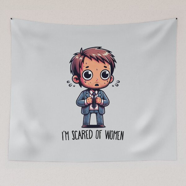 Item preview, Im Scared Of Women Light Skinned Boy designed and sold by BassHeadMomma.