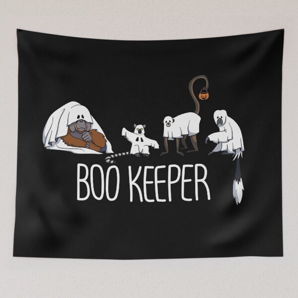 Item preview, "BOO KEEPER" Primates. designed and sold by ArtByBreah.