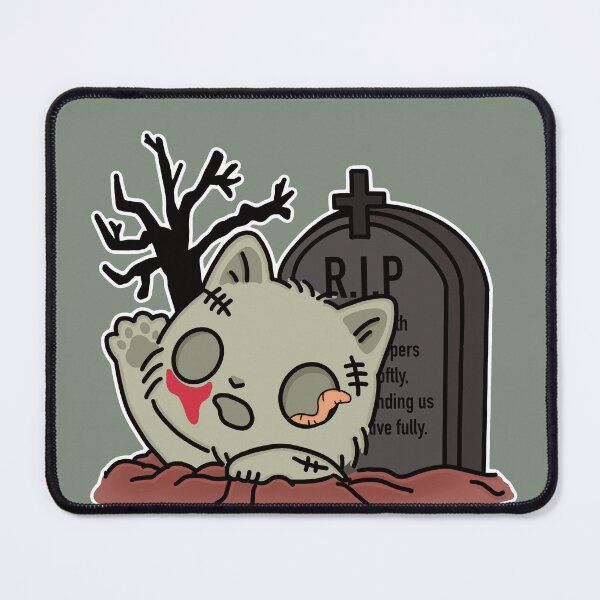 Item preview, Zombie Cat Resurrection designed and sold by BGMeYou.
