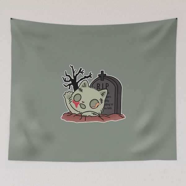 Item preview, Zombie Cat Resurrection designed and sold by BGMeYou.