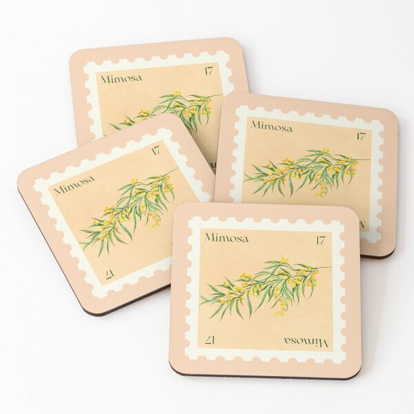 Item preview, Mimosa Stamp designed and sold by Cute-Treasure.