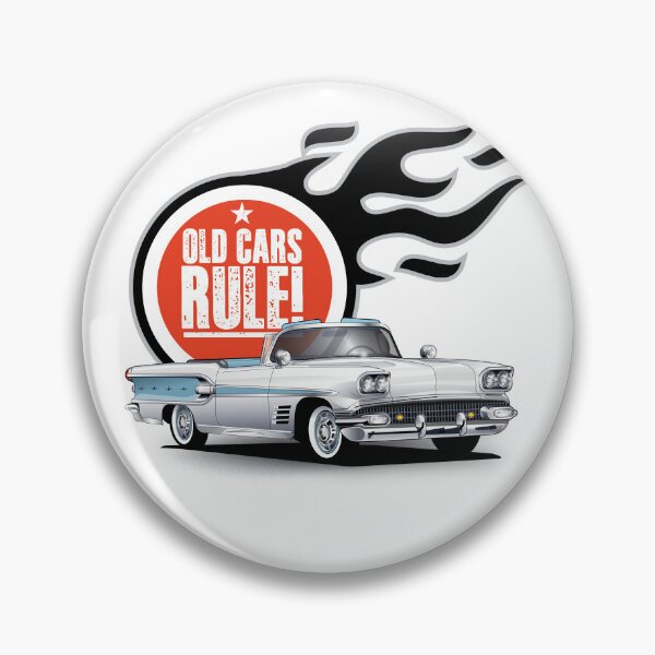 Item preview, Old Cars Rule! 58 Pontiac designed and sold by ArtWithImpact.