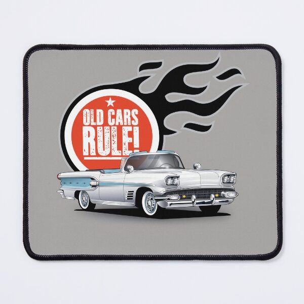Item preview, Old Cars Rule! 58 Pontiac designed and sold by ArtWithImpact.