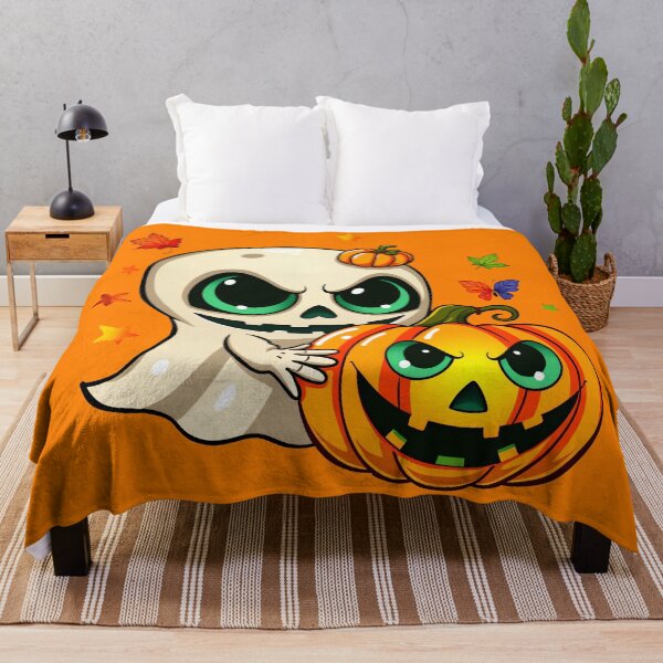 Item preview, The Ghost and the Jack-o'-Lantern designed and sold by Delemore Art.