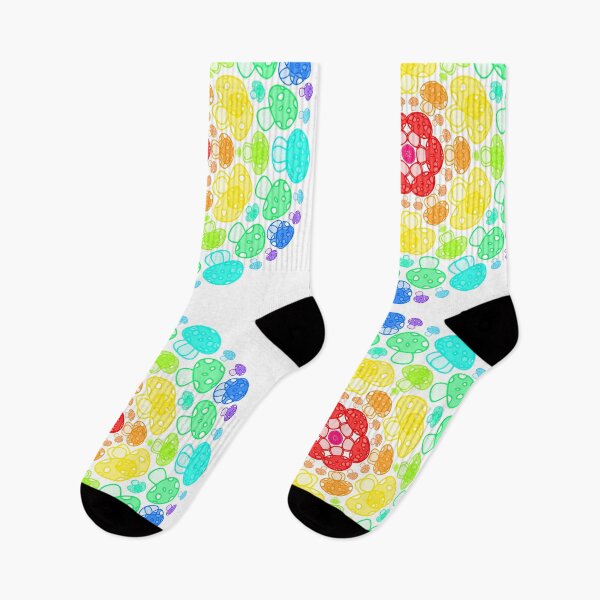 Item preview, Cursed Kaleidoscope - Transparent Rainbow Mushrooms designed and sold by FinapplePudding.